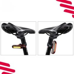 2 En 1 - Eclairage De Vélo Rouge Et Blanc Eclairage De Vélo LED -Vélo route Magasin 2 en 1 eclairage de velo rouge et blanc eclairage de velo led 5