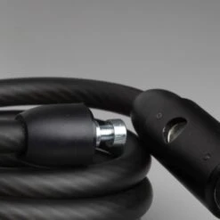 ANTIVOL ACCESSOIRES VELO SPIRALE SERRURE CLE 120 NOIR -Vélo route Magasin antivol accessoires velo spirale serrure cle 120 noir 2