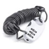 ROCKBROS Câble Antivol Casque Vélo Avec Code à 3 Chiffres Antivol Cadenas Pliable 90 Cm -Vélo route Magasin cable antivol casque velo avec code a 3 chiffres antivol cadenas pliable 90 cm