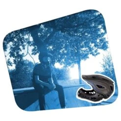 Crazy Safety Casque De Vélo Intégral Pour Enfants | Noir | Lumière Arrière | Certifié EN1078 -Vélo route Magasin casque de velo integral pour enfants noir lumiere arriere certifie en1078 4