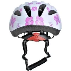 Casque Vélo Enfant Fille - Casque Enfant Floral Blanc/rose -Vélo route Magasin casque velo enfant fille casque enfant floral blancrose 2