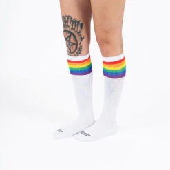 Chaussettes American Socks Rainbow Pride - Knee High -Vélo route Magasin chaussettes american socks rainbow pride knee high 3
