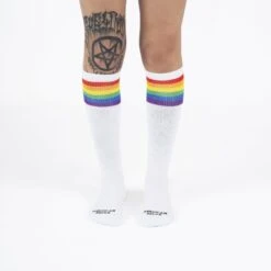 Chaussettes American Socks Rainbow Pride - Knee High -Vélo route Magasin chaussettes american socks rainbow pride knee high 4