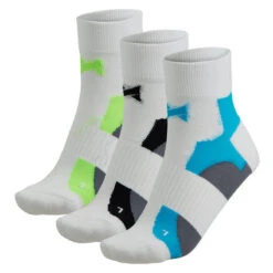 Chaussettes Cyclistes Longues XTREME Blances 3-Paires