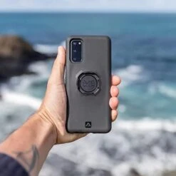 Coque Pour Téléphone Samsung S21 Plus - Quad Lock D’Origine - Noir -Vélo route Magasin coque pour telephone samsung s21 plus quad lock dorigine noir 3