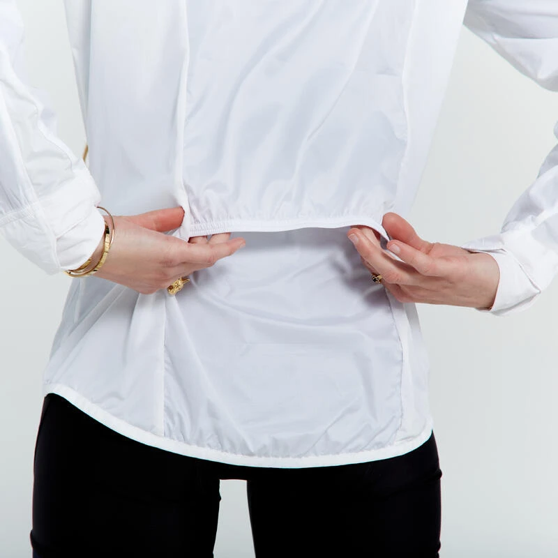 COUPE VENT VELO ULTRALIGHT FEMME BLANC 7 COUPE VENT VELO ULTRALIGHT FEMME BLANC – Image 5