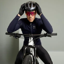 Rockrider Cuissard 3/4 VTT RACE Noir Et Ochre -Vélo route Magasin cuissard 34 vtt race noir et ochre 3