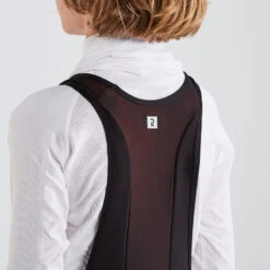 BTWIN CUISSARD LONG VELO ENFANT A BRETELLES 900 NOIR -Vélo route Magasin cuissard long velo enfant a bretelles 900 noir 4