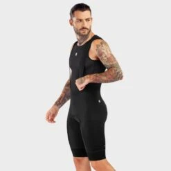 Cuissard Vélo Court Homme Cyclisme BX Resistance Noir -Vélo route Magasin cuissard velo court homme cyclisme bx resistance noir 2