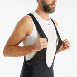 Cuissard Vélo Route à Bretelles TRIBAN RC500 Noir -Vélo route Magasin cuissard velo route a bretelles triban rc500 noir 4