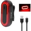 Feu Arrière Rouge - Rechargeable Par USB - Feu De Vélo LED