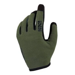 IXS Gants Vélo Enfant - Carve Vert Olive/Noir