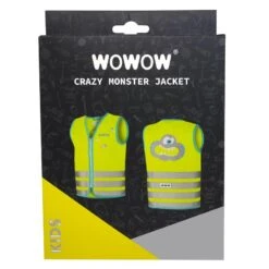 GILET DE SECURITE VELO ENFANT HAUTE VISIBILITÉ WOWOW CRAZY MONSTER JAUNE 7 GILET DE SECURITE VELO ENFANT HAUTE VISIBILITÉ WOWOW CRAZY MONSTER JAUNE -Vélo route Magasin gilet de securite velo enfant haute visibilite wowow crazy monster jaune 2