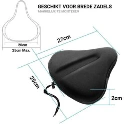 Housse De Selle De Vélo En Gel + Housse De Pluie étanche -Vélo route Magasin housse de selle de velo en gel housse de pluie etanche 4