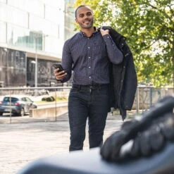 Jean HOWELL CITY Homme Bleu DXR -Vélo route Magasin jean howell city homme bleu dxr 4