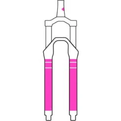 Muc-Off Kit De Protection Pour Fourche - Clear Gloss -Vélo route Magasin kit de protection pour fourche clear gloss 3