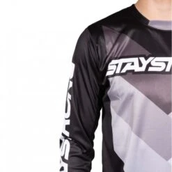 Stay Strong Maillot BMX Manches Longues Staystrong - Chevron Noir 11 Stay Strong Maillot BMX Manches Longues Staystrong - Chevron Noir -Vélo route Magasin maillot bmx manches longues staystrong chevron noir 4