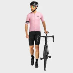 Maillot Manches Courtes Cyclisme SIROKO M2 Ronda Rose Bonbon Homme -Vélo route Magasin maillot manches courtes cyclisme siroko m2 ronda rose bonbon homme 3