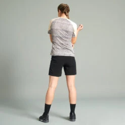 Rockrider MAILLOT MANCHES COURTES VELO VTT EXPL 100 FEMME BEIGE 17 Rockrider MAILLOT MANCHES COURTES VELO VTT EXPL 100 FEMME BEIGE -Vélo route Magasin maillot manches courtes velo vtt expl 100 femme beige 7