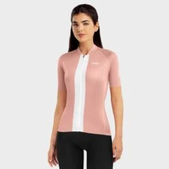 Maillot Ultraléger Cyclisme SIROKO M3 Cambras Argile Femme