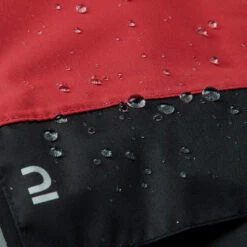 BTWIN PONCHO PLUIE VISIBILITE NUIT VELO VILLE 540 NOIR ROUGE -Vélo route Magasin poncho pluie visibilite nuit velo ville 540 noir rouge 7