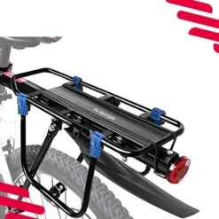Porte-Bagage Et Garde-boue - Porte-Bagage Arrière Avec QR -Vélo route Magasin porte bagage et garde boue porte bagage arriere avec qr 6