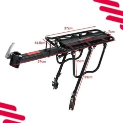 Porte-bagages Extension VTT - Porte-bagages Arrière -Vélo route Magasin porte bagages extension vtt porte bagages arriere 3