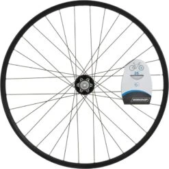 Rockrider ROUE VTT AVANT 26" DOUBLE PAROI FREINAGE DISQUE AXE CREUX ET ATTACHE RAPIDE -Vélo route Magasin roue vtt avant 26 double paroi freinage disque axe creux et attache rapide 2