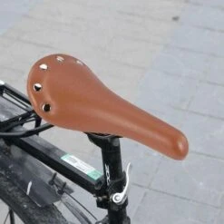 M-Wave Selle De Vélo Rétro Fixie/Race Brun Hommes/Femmes -Vélo route Magasin selle de velo retro fixierace brun hommesfemmes 4