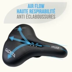 Selle Velo HELGA Ultra Confortable Fait Mains En ITALIE Technologie Brevet 3ZONE -Vélo route Magasin selle velo helga ultra confortable fait mains en italie technologie brevet 3zone 6