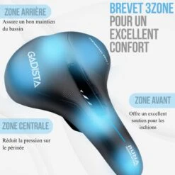 Selle Velo RUNA Confortable Fait Mains En ITALIE Technologie Brevetée 3ZONES -Vélo route Magasin selle velo runa confortable fait mains en italie technologie brevetee 3zones 3