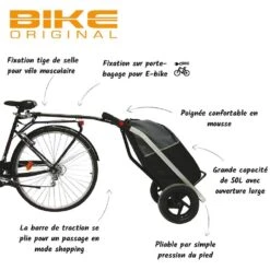 Shopping Trailer BIKE ORIGINAL -Vélo route Magasin shopping trailer bike original 2