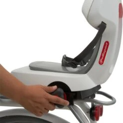 POLISPORT Siège Enfant Arrière Guppy Junior Lite - Gris Clair -Vélo route Magasin siege enfant arriere guppy junior lite gris clair 1