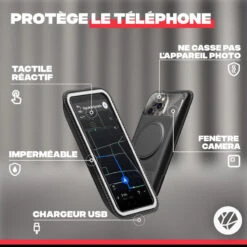 Shapeheart Support Porte Téléphone Pro Pour Guidon De Vélo (Téléphone XL) -Vélo route Magasin support porte telephone pro pour guidon de velo telephone xl 2