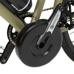 VÉLO DE VILLE ELECTRIQUE 330w - PNEUS 700c - LÉGER 18kg - DESIGN KAKI MAT -Vélo route Magasin velo de ville electrique 330w pneus 700c leger 18kg design kaki mat 2