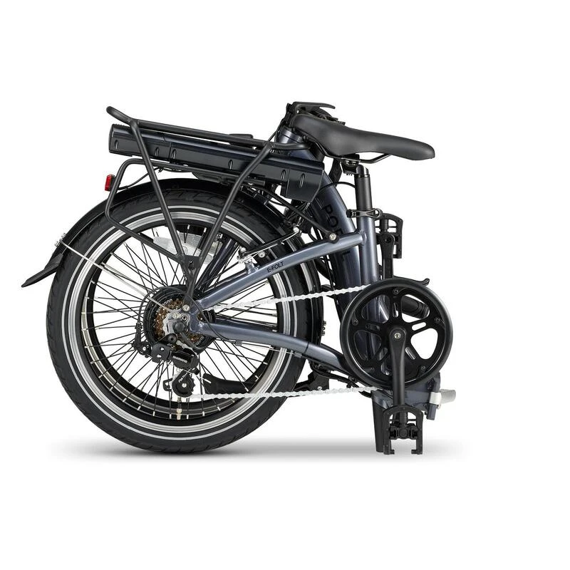 Vélo Pliant Electrique Popal E-Folt 1.0 - Moteur Roue Arrière - 420Wh - Gris 6 Vélo Pliant Electrique Popal E-Folt 1.0 - Moteur Roue Arrière - 420Wh - Gris – Image 4