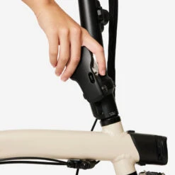 BTWIN VELO PLIANT ULTRA COMPACT FOLD LIGHT 1 SECONDE BEIGE -Vélo route Magasin velo pliant ultra compact fold light 1 seconde beige 6