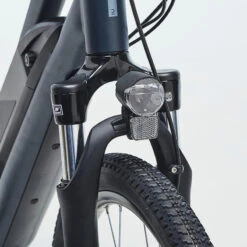 Vélo Tout Chemin électrique - Cadre Bas - Riverside 100 E Bleu -Vélo route Magasin velo tout chemin electrique cadre bas riverside 100 e bleu 3