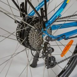 Vélo Tout Chemin électrique - NEOMOUV RAIPON - Bleu Métallisé -Vélo route Magasin velo tout chemin electrique neomouv raipon bleu metallise 5