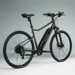 VÉLO TOUT CHEMIN ELECTRIQUE RIVERSIDE 500 E GRIS -Vélo route Magasin velo tout chemin electrique riverside 500 e gris 2