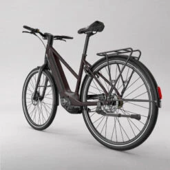 BTWIN VELO VILLE ELECTRIQUE A MOTEUR AUTOMATIQUE OWURU CADRE BAS LD 920 E -Vélo route Magasin velo ville electrique a moteur automatique owuru cadre bas ld 920 e 9