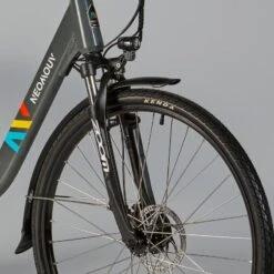 Vélo Ville électrique - NEOMOUV Allegria 2 Hydraulique - Graphite -Vélo route Magasin velo ville electrique neomouv allegria 2 hydraulique graphite 3