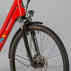 Vélo Ville électrique - NEOMOUV Sinapia Hydraulique - Rouge -Vélo route Magasin velo ville electrique neomouv sinapia hydraulique rouge 3