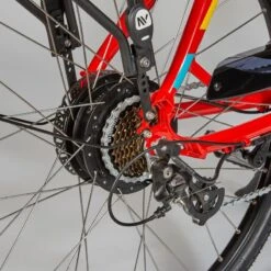 Vélo Ville électrique - NEOMOUV Sinapia Hydraulique - Rouge -Vélo route Magasin velo ville electrique neomouv sinapia hydraulique rouge 4