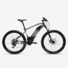 Rockrider Vélo VTT électrique Semi-rigide 27'5"+, E-ST 900 Gris -Vélo route Magasin velo vtt electrique semi rigide 275 e st 900 gris