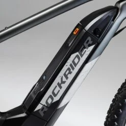 Rockrider Vélo VTT électrique Semi-rigide 27'5"+, E-ST 900 Gris -Vélo route Magasin velo vtt electrique semi rigide 275 e st 900 gris 3