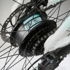 Rockrider Vélo VTT électrique Semi-rigide 27'5", E-ST100 BLANC -Vélo route Magasin velo vtt electrique semi rigide 275 e st100 blanc 5