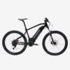 Rockrider Vélo VTT électrique Semi-rigide 27,5", E-ST520 Noir Violet