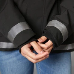 BTWIN VESTE PLUIE CHAUDE VELO VILLE VISIBILITE NUIT 540 FEMME NOIR -Vélo route Magasin veste pluie chaude velo ville visibilite nuit 540 femme noir 7