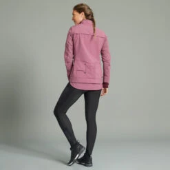 Rockrider VESTE VELO VTT HIVER FEMME ROSE -Vélo route Magasin veste velo vtt hiver femme rose 2